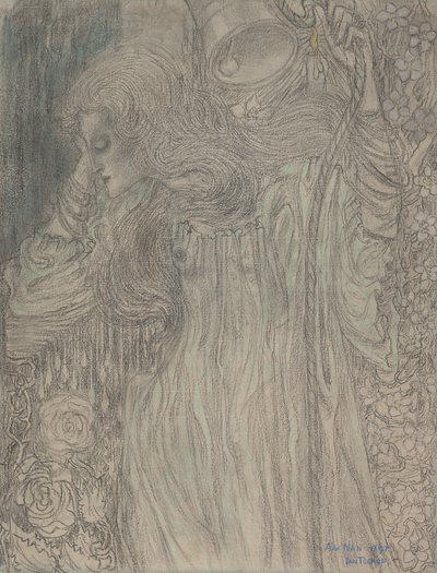 Der Träumer, ca. 1897 von Jan Toorop